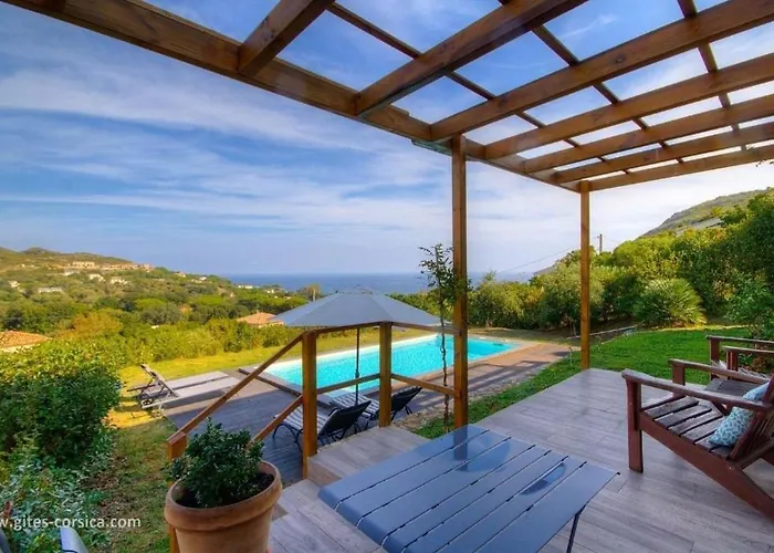 Belle Avec Piscine Vue Mer- Cap Corse Βίλα Sisco