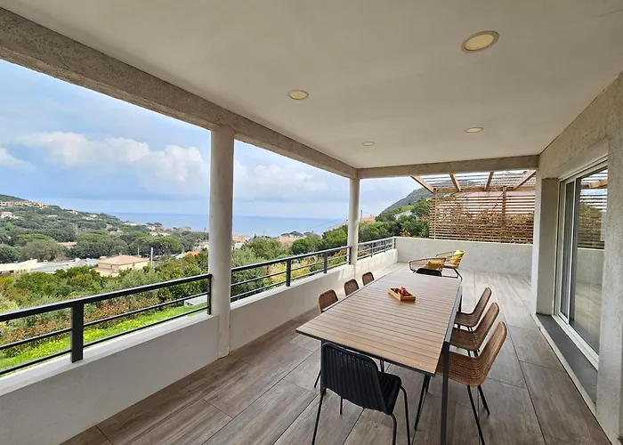 فيلة Belle Avec Piscine Vue Mer- Cap Corse *